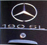 Mercedes Benz 190 SL emblem and badge